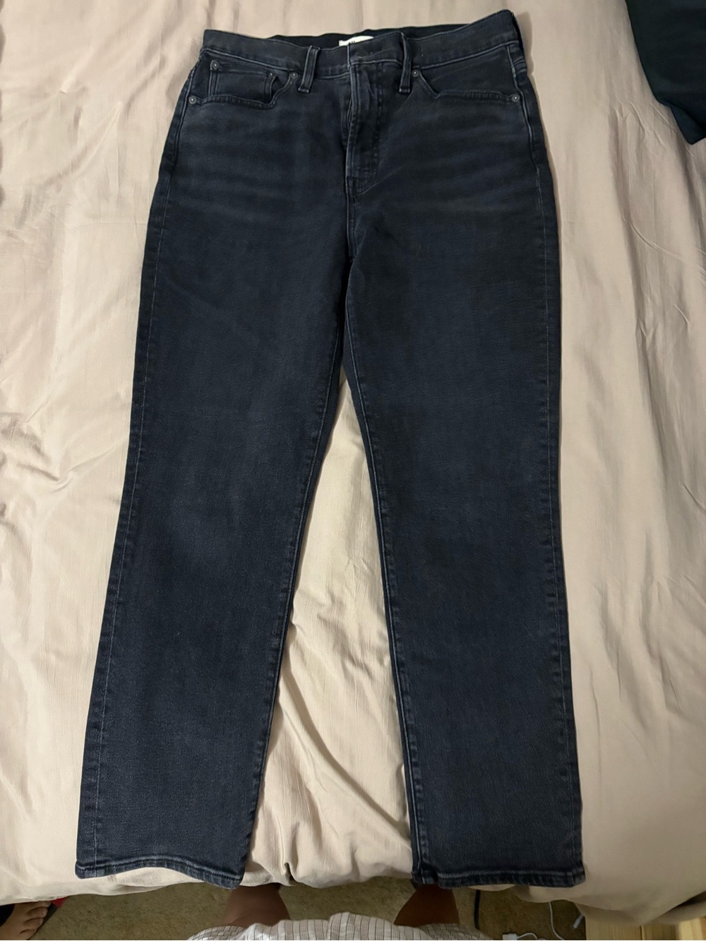 Madewell Women's Vintage Straight-Leg Jeans in Dark I Wash